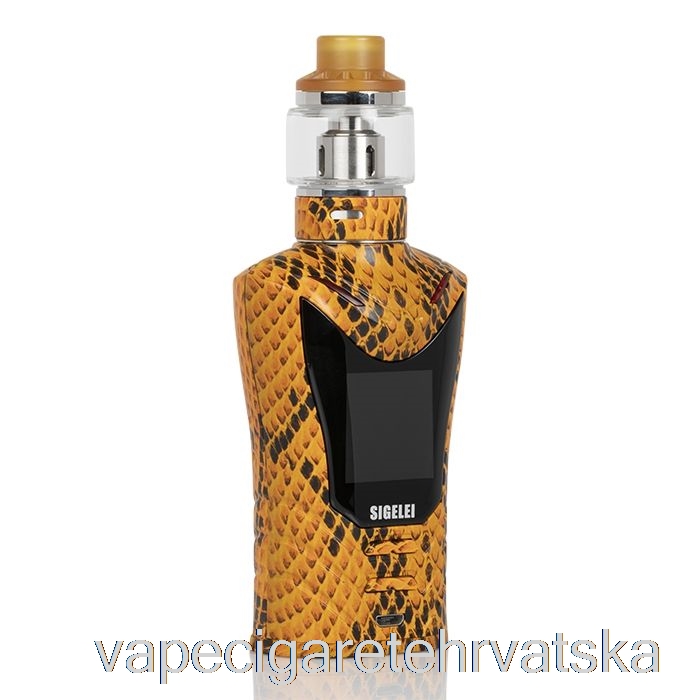 Vape Cigarete Sigelei Sobra 198w Tc Starter Kit Serpentine Yellow